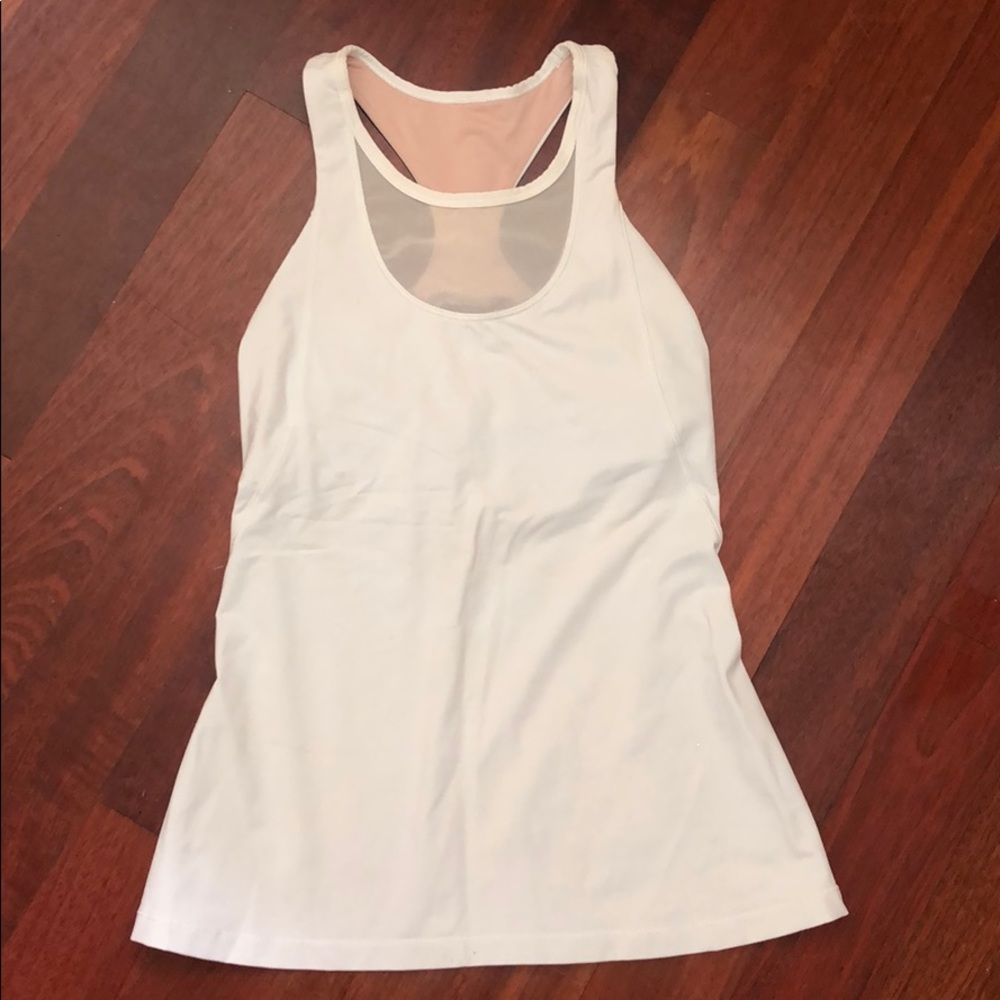 White Lululemon Tank Top 6